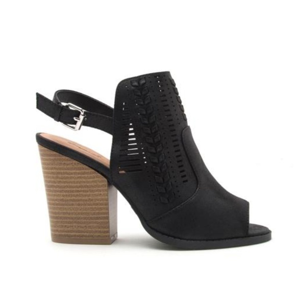 *1 Left!* NWOT BOUTIQUE | Slingback Sandal Booties - Picture 3 of 7